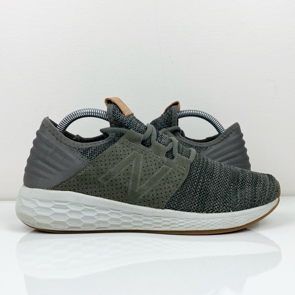 New Balance Shoes | New Balance Fresh Foam Cruz V2 Knit Green Mens Athletic Shoes Size 8.0 2E | Color: Gray/Green | Size: 8 | Cheekykicks's Closet